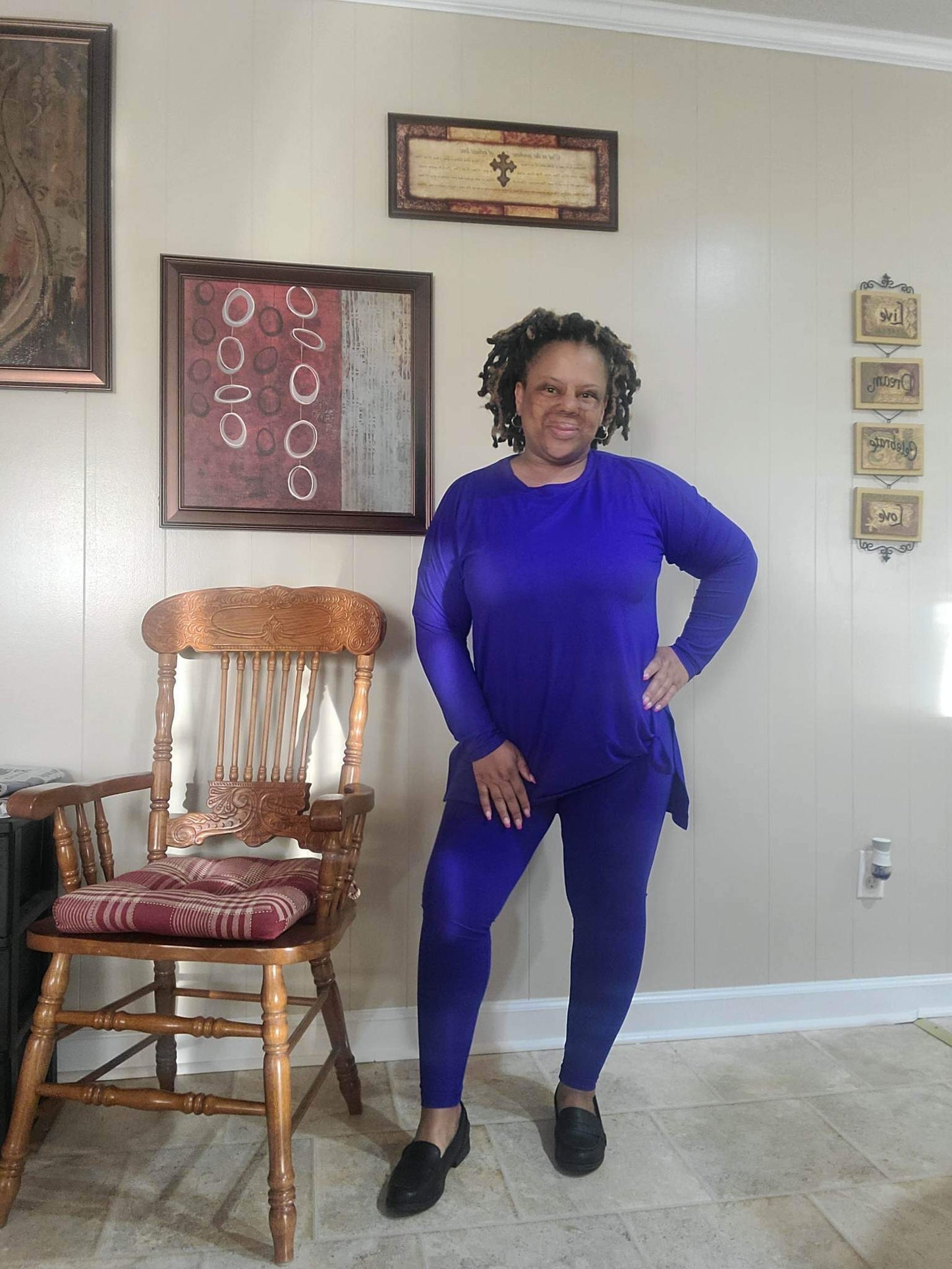 Royal Blue Legging Set